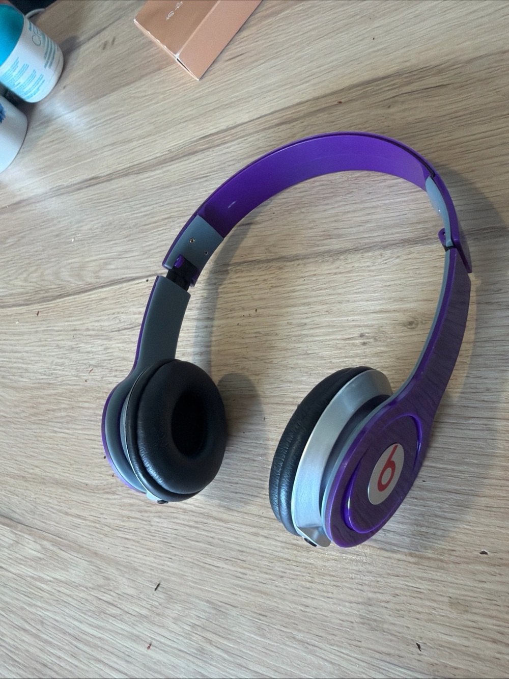 Beats Purple On-Ear Headphones - Stylish Portable Audio No Cords included